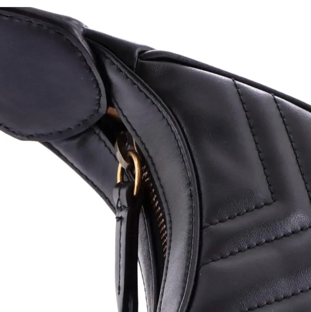 Gucci Marmont Moon Shaped Mini Bag